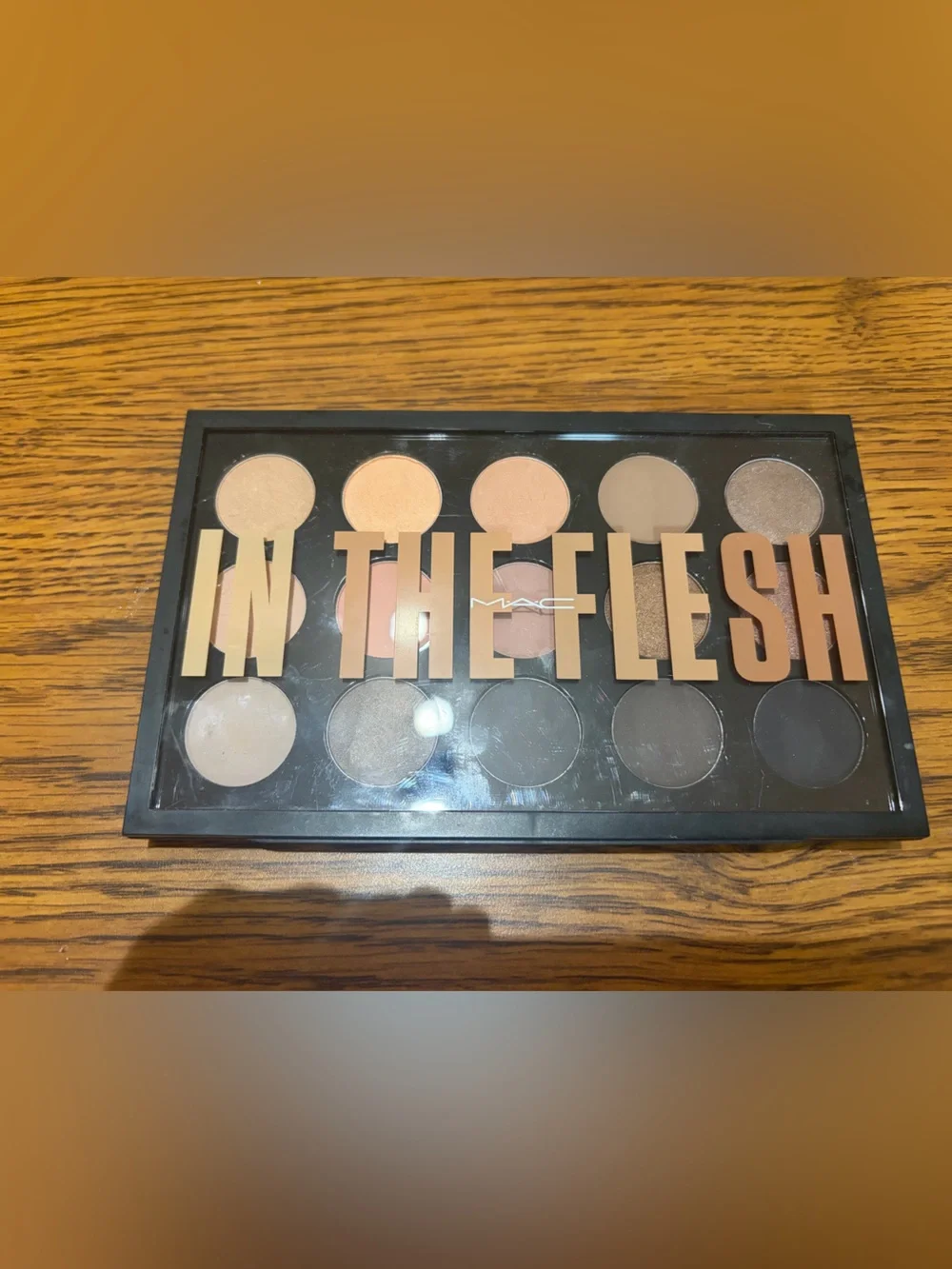 MAC Neutral Eyeshadow Palette x 15 IN THE FLESH Eye Shadow